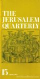 41440 The Jerusalem Quarterly ; Number Fifteen, Spring 1980